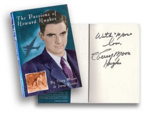 The Passions of Howard Hughes  (hardcover, autographed)