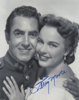 Terry Moore with Tyrone Power 2