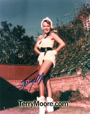 Ermine Bathing Suit Color Photo (autographed)